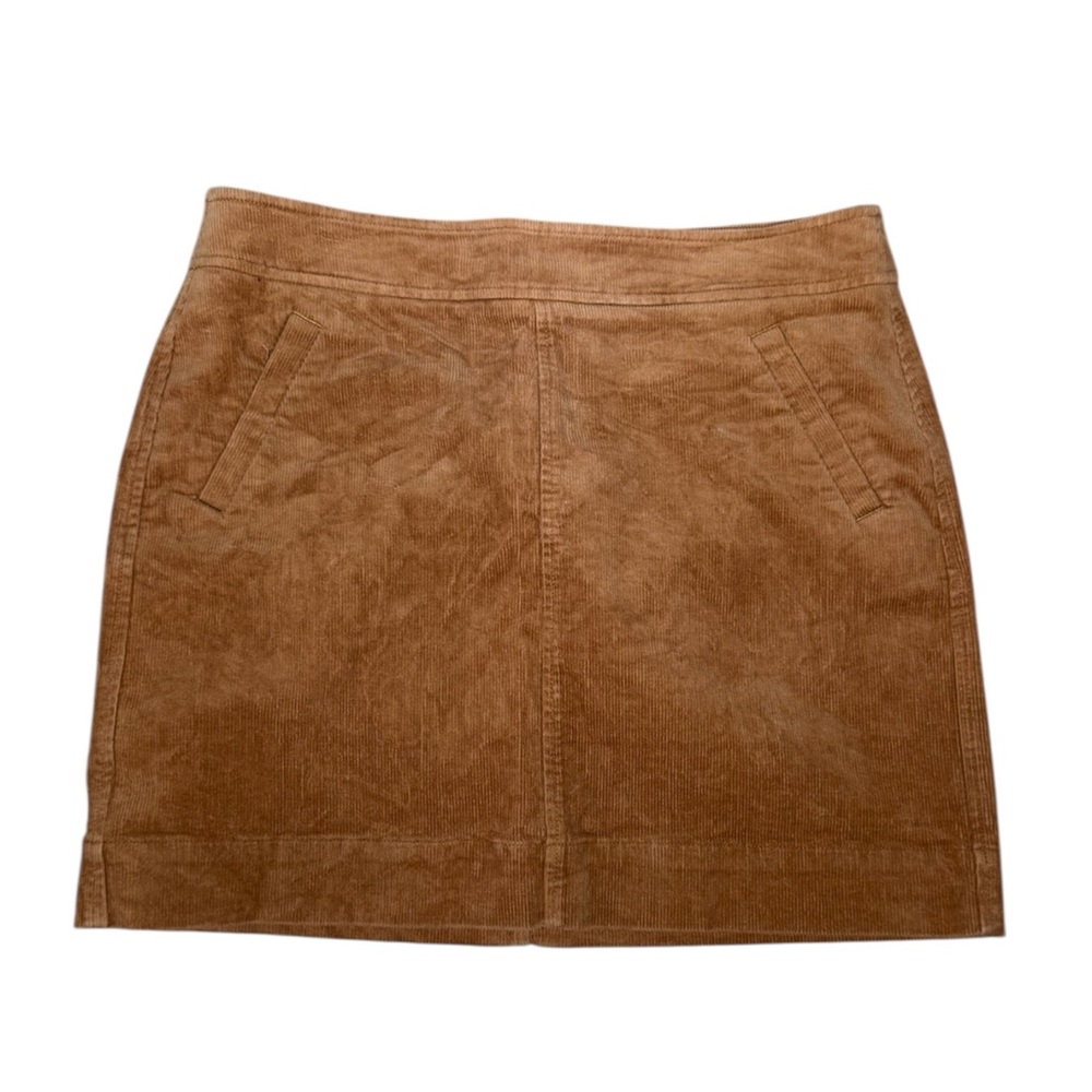 Loft women's 10 petite corduroy midi skirt boho western hippie festival preppy